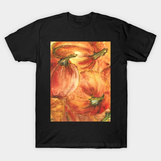 Pumpkin T-Shirt by Cwang